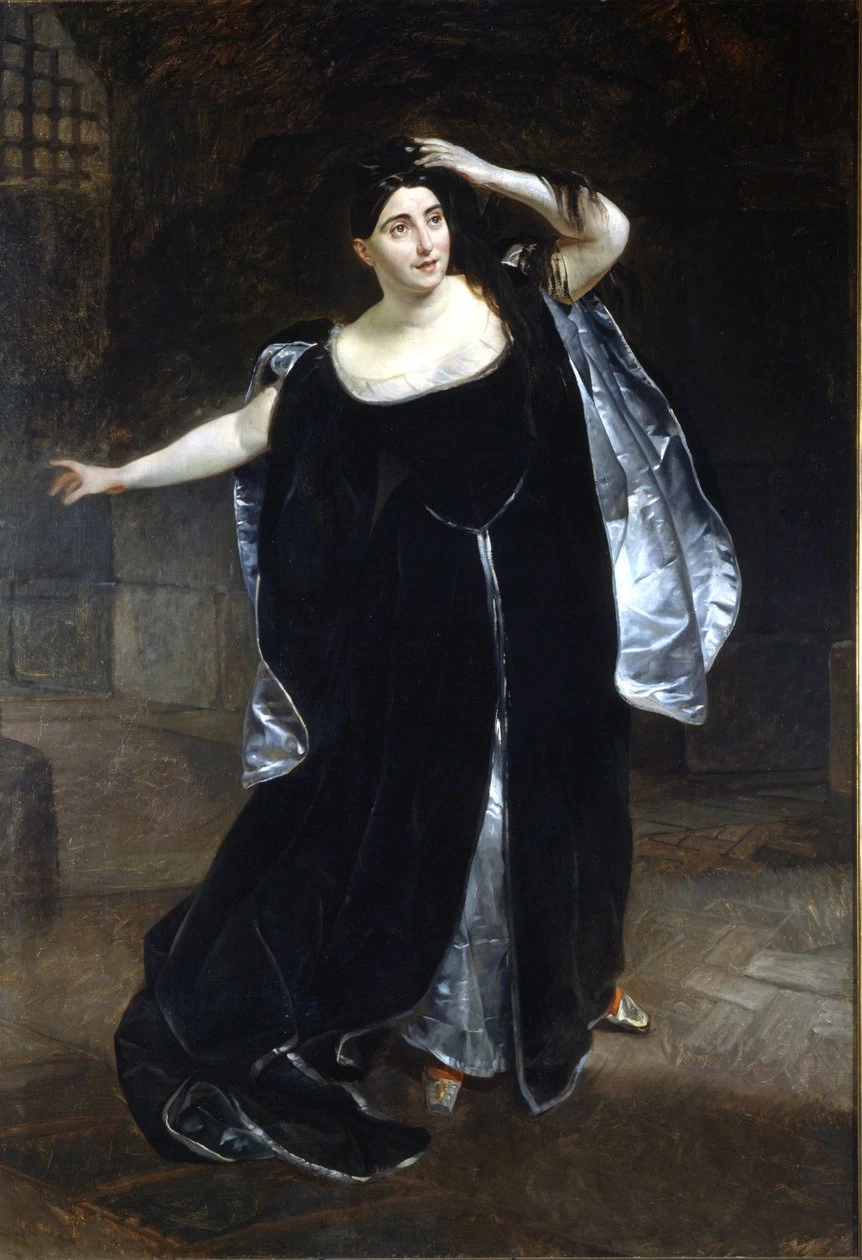 Ritratto di Giuditta Pasta, in Anna Bolena